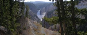 View from Artist's Point, Yellowstone National Park