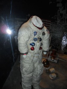 Pressure suit, Apollo 11, National Air and Space Museum, Washington DC