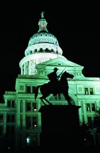 Texas State Capitol at Night, Texas Tourism