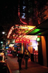 Sixth Street Nightlife in Austin, by Kenny Braun